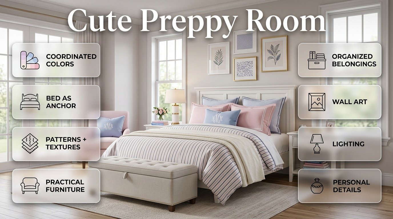 Cute Preppy Room