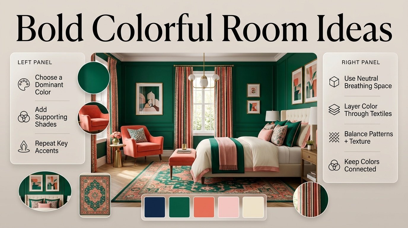 Bold Colorful Room Ideas